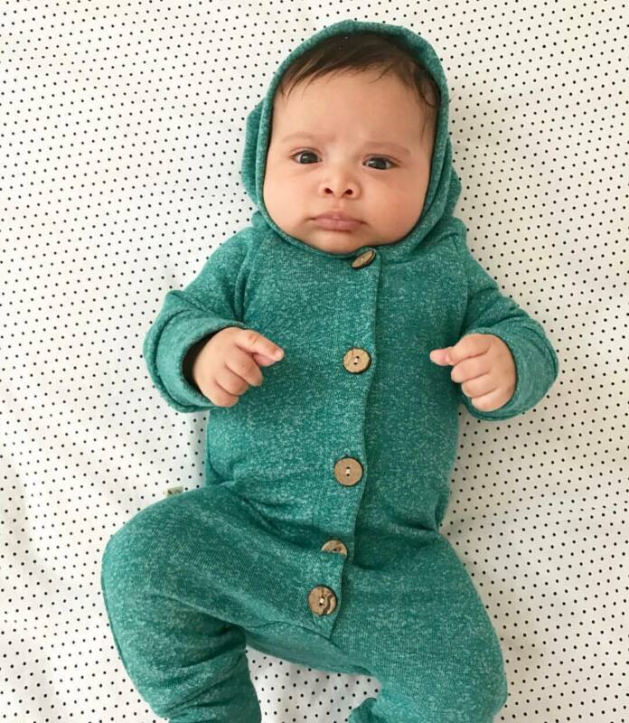 infant Hooded Romper