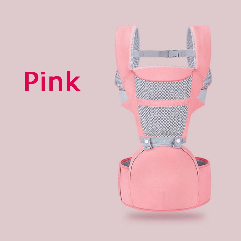 ON the GoBaby Carrier Backpack With Hip Seat 0-48 Months
