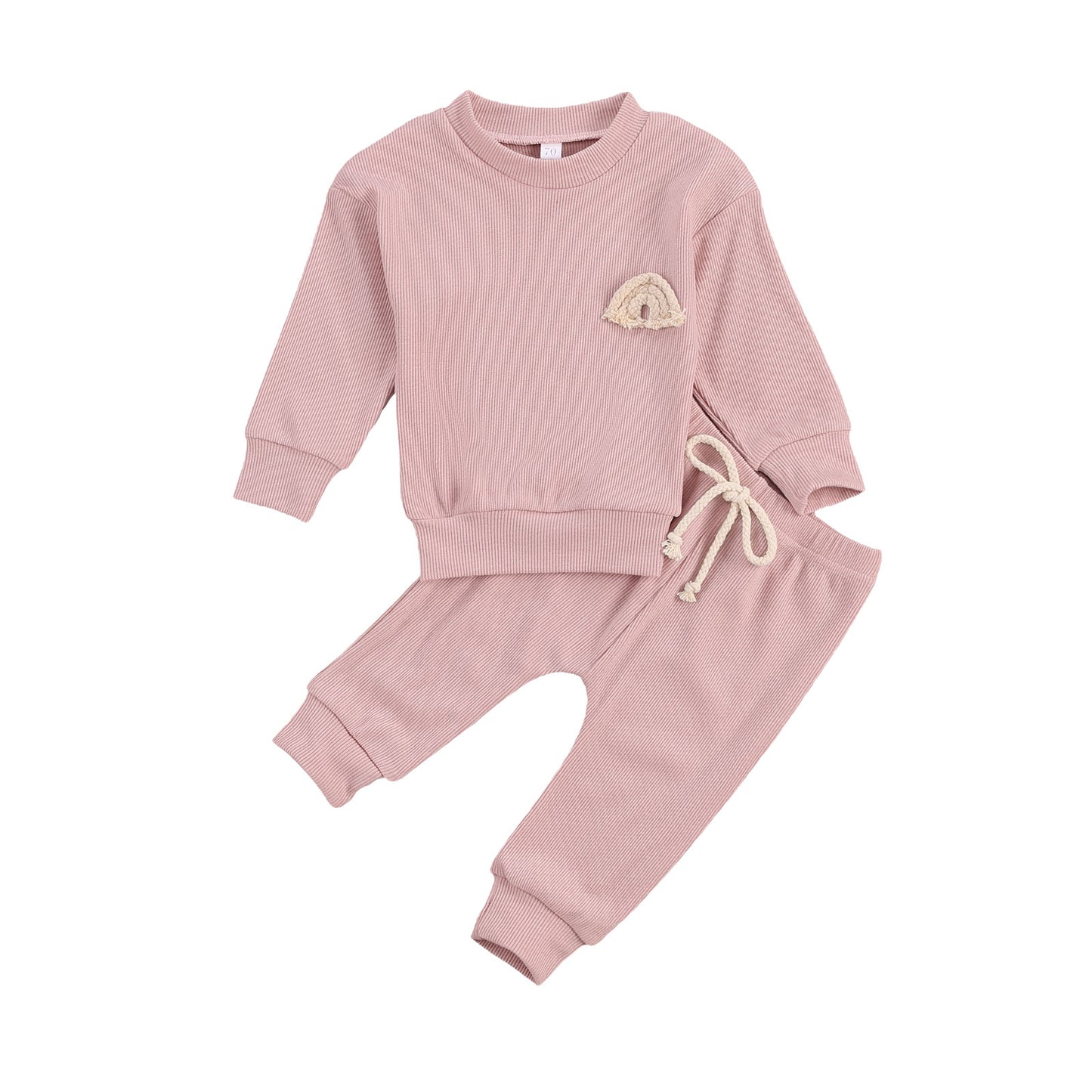 Rainbow skies long sleeve jumper