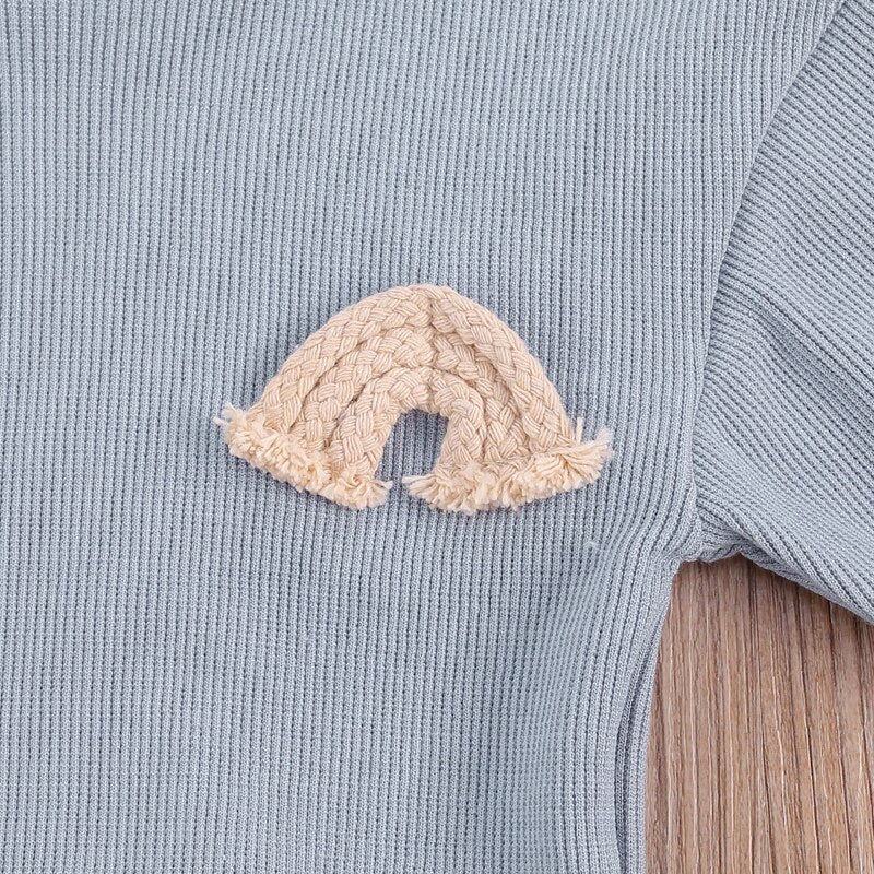 Rainbow skies long sleeve jumper