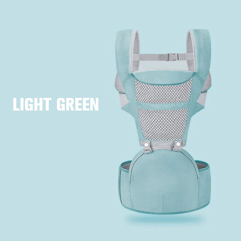 ON the GoBaby Carrier Backpack With Hip Seat 0-48 Months
