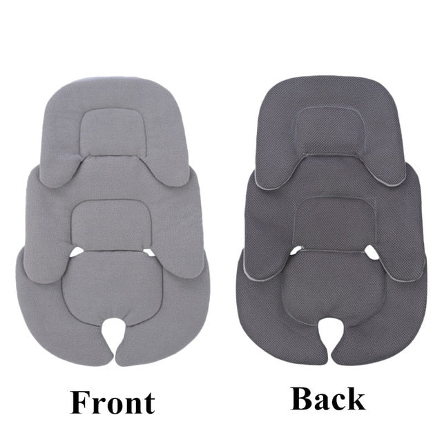 Baby Stroller Cushion Car Seat Insert Baby Head Neck Support Pillow Mattress Breathable Mesh Liner Mat Pram Thermal Mattress