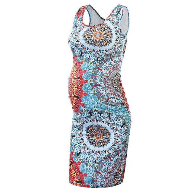 Summer Mama Printing dress