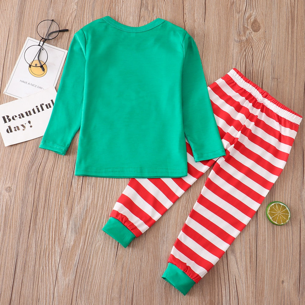 Funny Xmas Stop Elfing Around Family Matching Pajamas