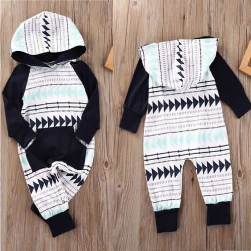 little newton "arrow boy" infant jumpsuit set