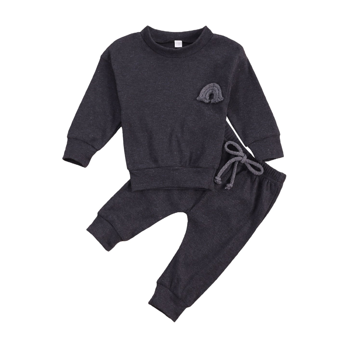 Rainbow skies long sleeve jumper