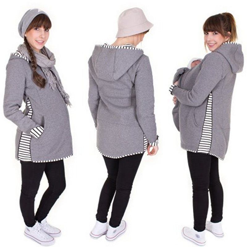 Maternity Coats Long Sleeve Winter Jacket for Pregnant Outerwear Outfits Jackets Bring Children Baby Maternity Coat Pregnancy