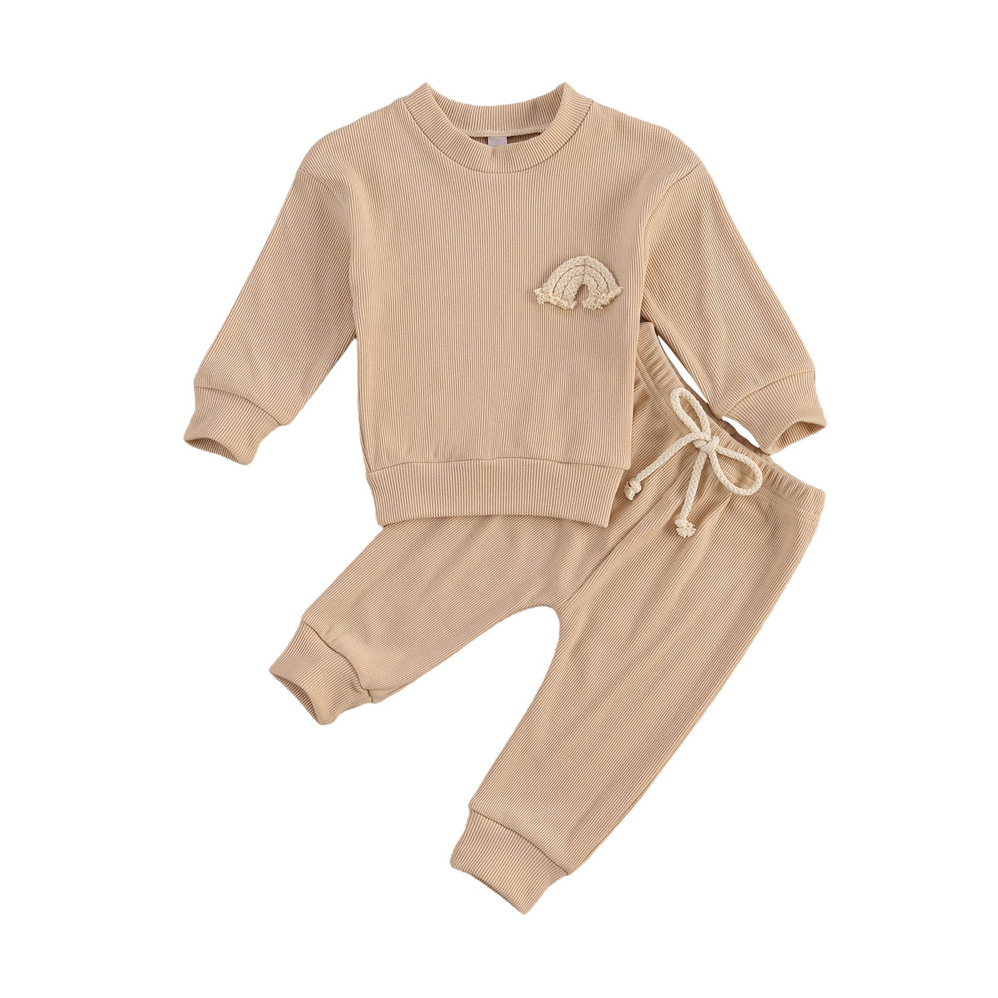 Rainbow skies long sleeve jumper