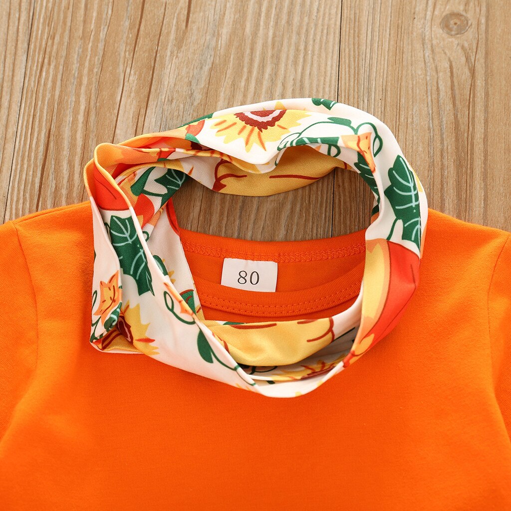 Pumpkin patch long sleeved Tails Dress