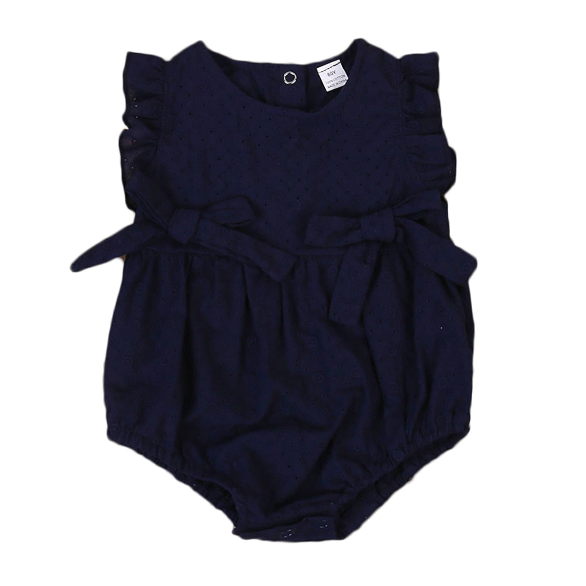 Summer Flower Ruffles Romper