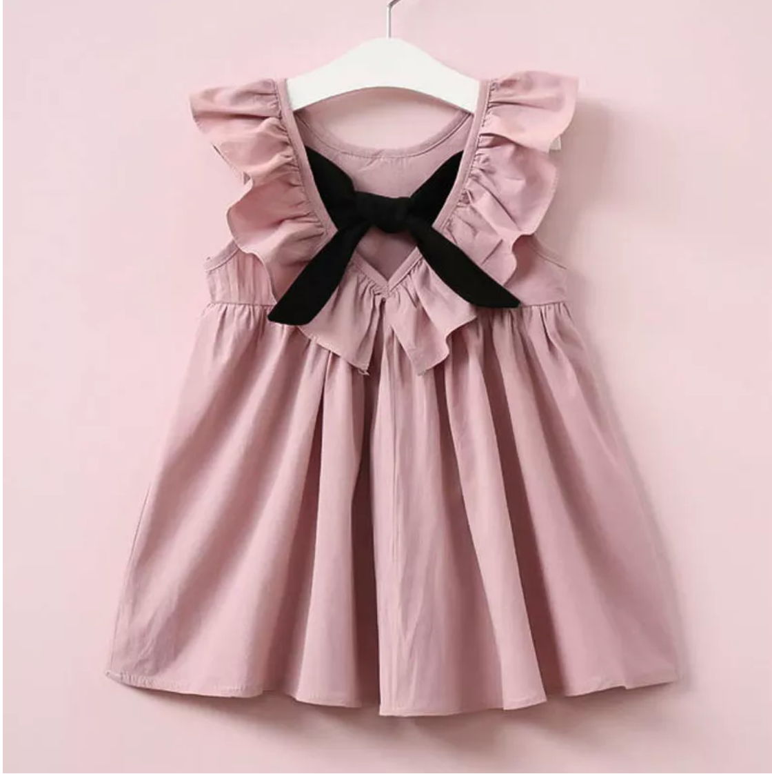 Bowknot Baby Girls dress
