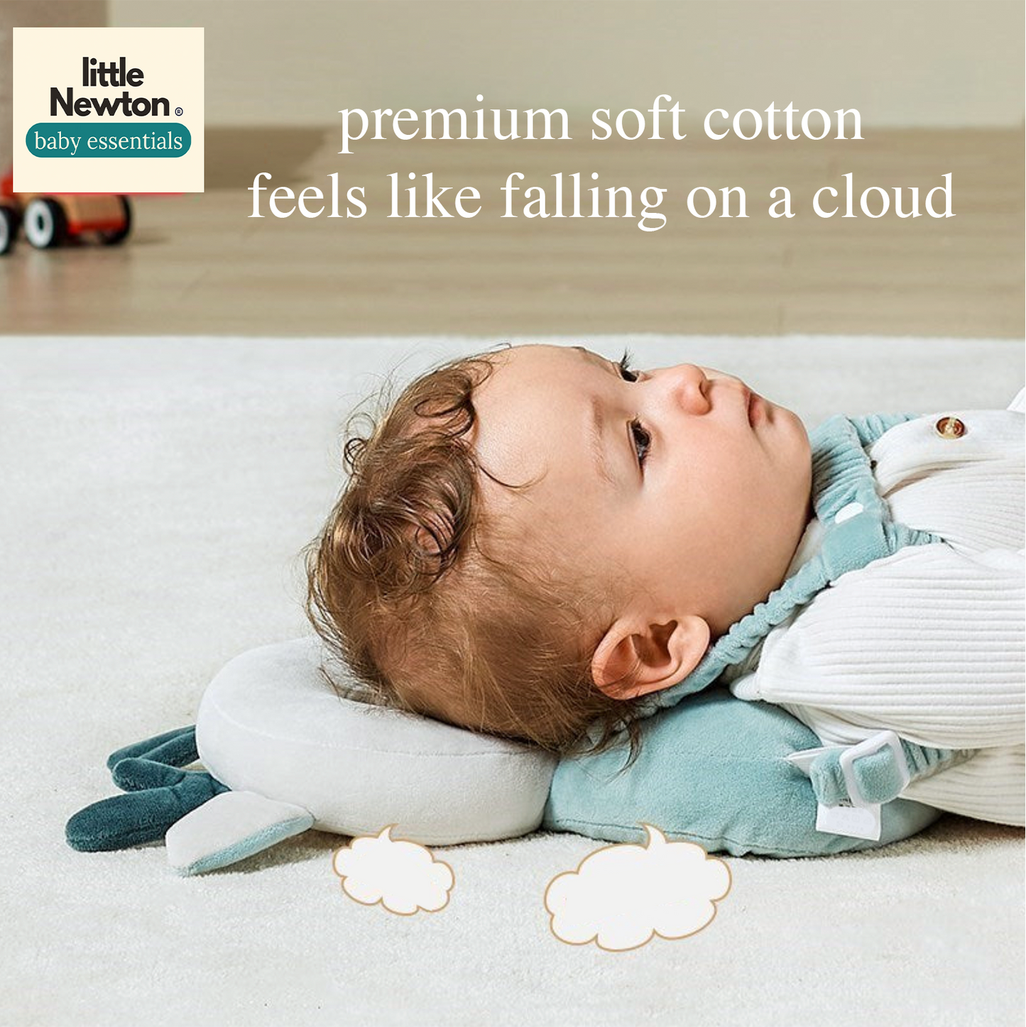 Baby Head Protection Headrest Security Pillows for todlders & newborns(knee pads not included)