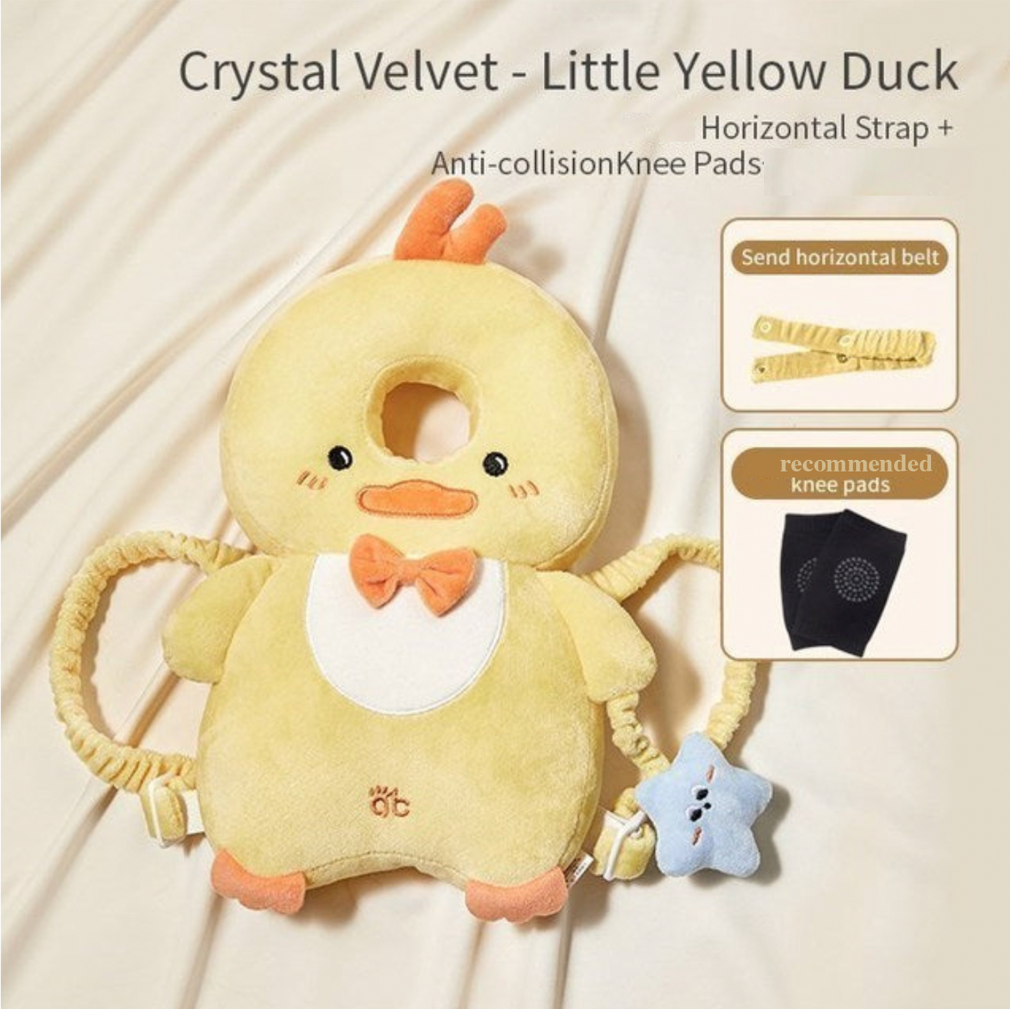 Baby Head Protection Headrest Security Pillows for todlders & newborns(knee pads not included)