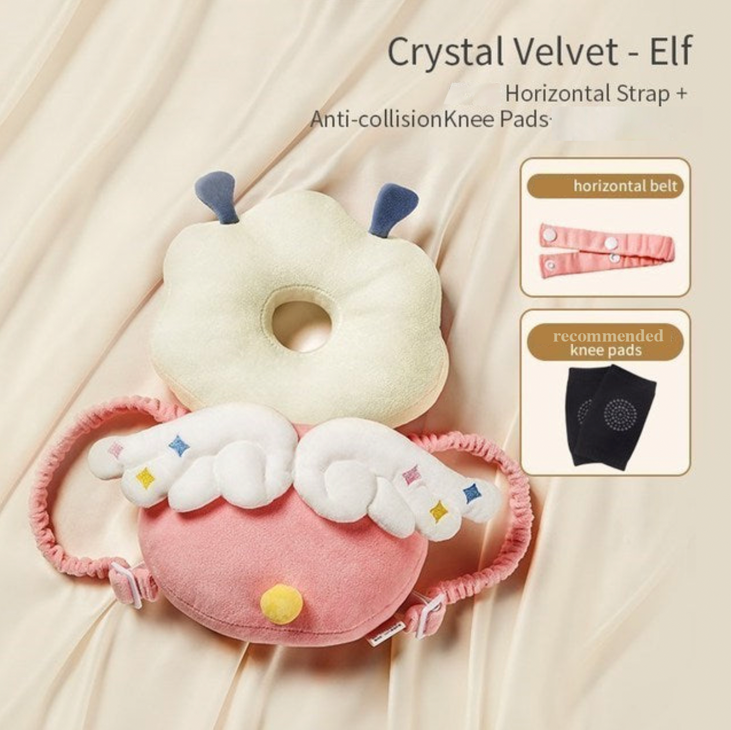 Baby Head Protection Headrest Security Pillows for todlders & newborns(knee pads not included)