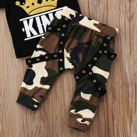 LTL Kings- 2pcs T-shirt Camo set