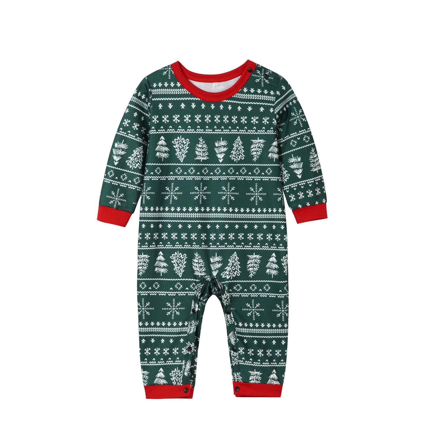 OH Christmas Tree family matching pajamas set