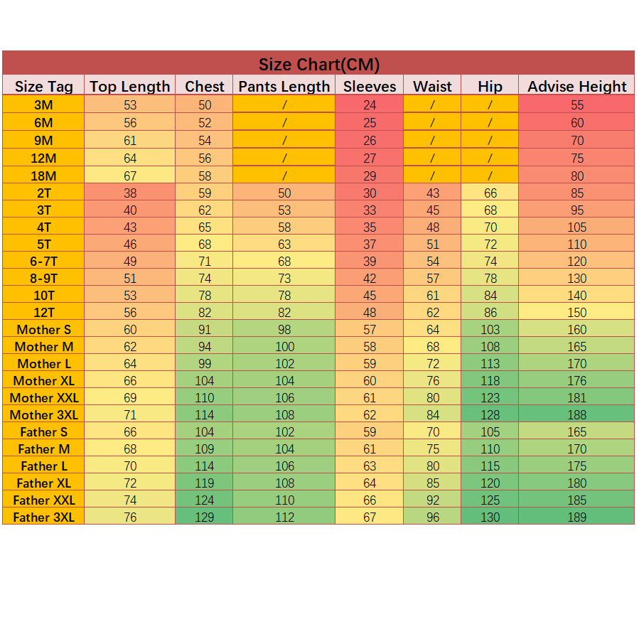 OH Christmas Tree family matching pajamas set