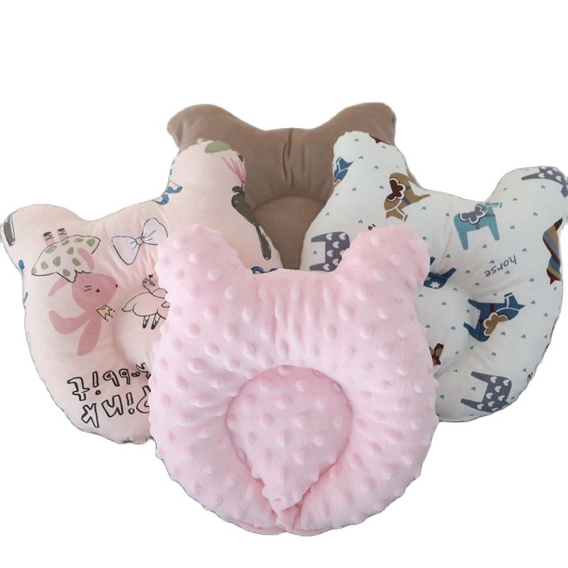 Newborn Baby U-Shaped Pillow Cotton Bear Eccentric Head Correction Shaping Pillow Children Beddings Baby Bed Products