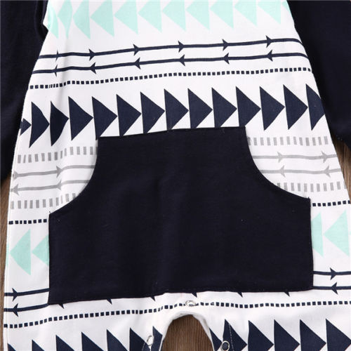 little newton "arrow boy" infant jumpsuit set