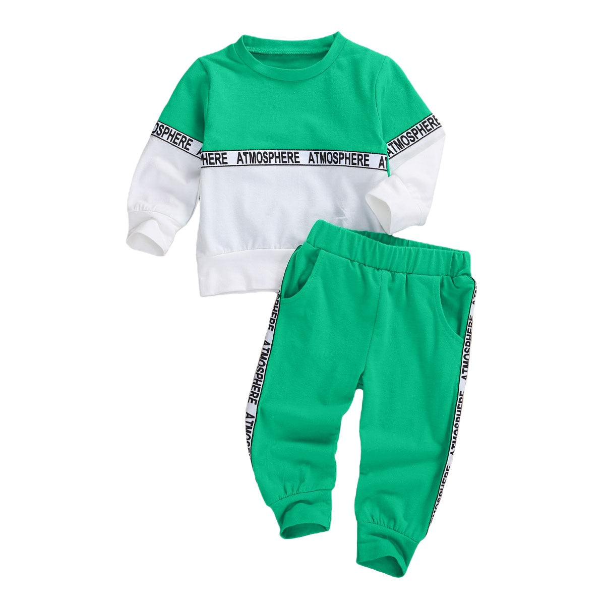 Long-sleeved "Our Atmosphere" jump suit(brown, black, green)