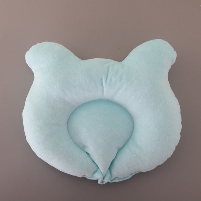 Newborn Baby U-Shaped Pillow Cotton Bear Eccentric Head Correction Shaping Pillow Children Beddings Baby Bed Products