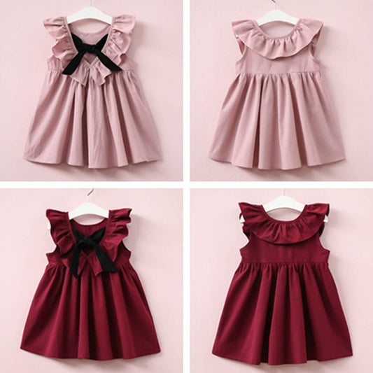 Bowknot Baby Girls dress